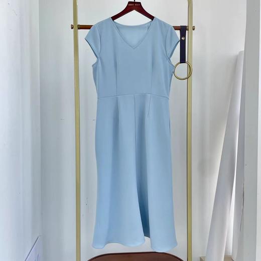 【à perles】三醋酸V领修身鱼尾连衣裙，优雅小女人【3-5个工作日】 商品图4