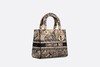【欧洲专柜直邮】DIOR 迪奥 女士新品中号 LADY D-LITE 手袋 米色Voyage 茹伊印花刺绣手袋 M0565OEUP_M88E 商品缩略图1