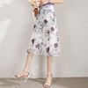 夏季新款，高腰裙时尚气质女装中长裙A字裙雪纺印花半身裙MYX-A151 商品缩略图5