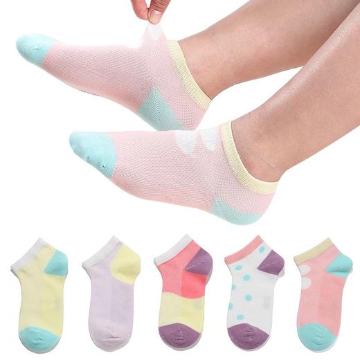 【超妈】旭威儿童夏天袜子春夏季薄款透气男童女童网眼中短筒袜男宝宝小女孩薄棉夏季袜 商品图10