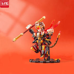 LOZ俐智拼装积木玩具 孙悟空牛魔王