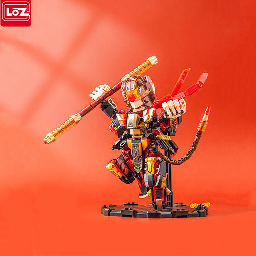 LOZ俐智拼装积木玩具 孙悟空牛魔王 商品图0