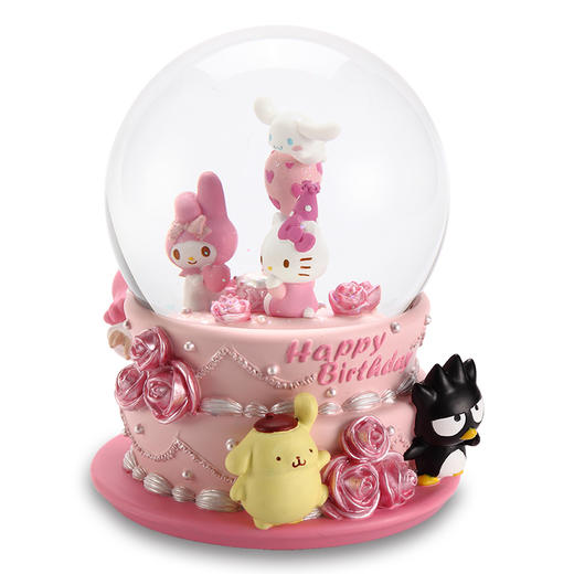 JARLL hello kitty 粉红派对生日水晶球 商品图1