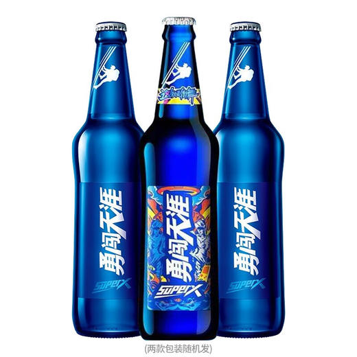雪花 勇闯天涯superX8度500ml  统一标准专用蓝瓶 商品图3