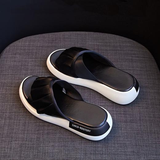 出再多汗也不怕【肆意暴走，透气排湿除臭】凉拖鞋女外穿厚底ins潮夏季韩版时尚网红凉拖 商品图3