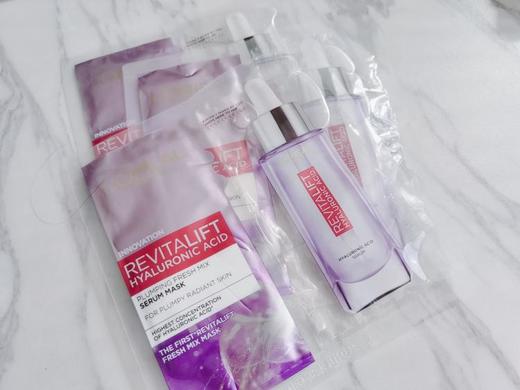 【5.15 大牌再降价】欧莱雅安瓶面膜女复颜玻尿酸精华液*10片~（限23年10月） 商品图1