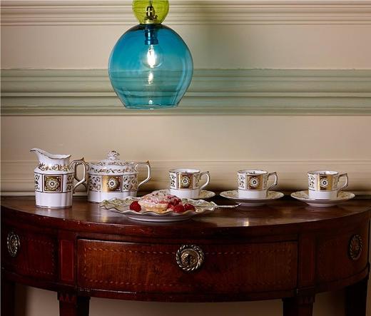 英国进口骨瓷绿韵系列骨瓷欧式小花茶具家用下午茶 商品图0