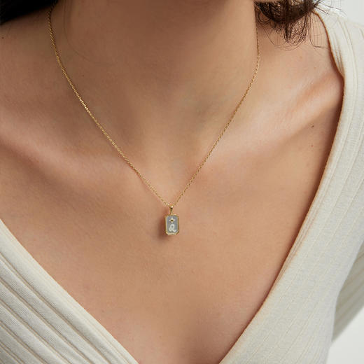 ARSIS银饰｜印记系列 纯银浮雕星座项链 商品图5