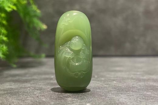 【御珠宫坊】碧玉弥勒佛 商品图0