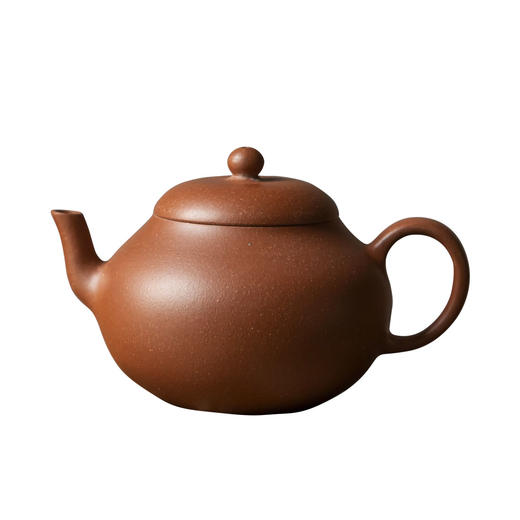 茶香记 紫砂壶 原矿五彩清水泥 薄胎矮梨式 茶壶  功夫茶具 商品图4