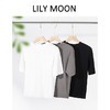 【夏季冰凉舒爽】LILY MOON伊力特冰丝凉感圆领针织衫短袖（现货） 商品缩略图0