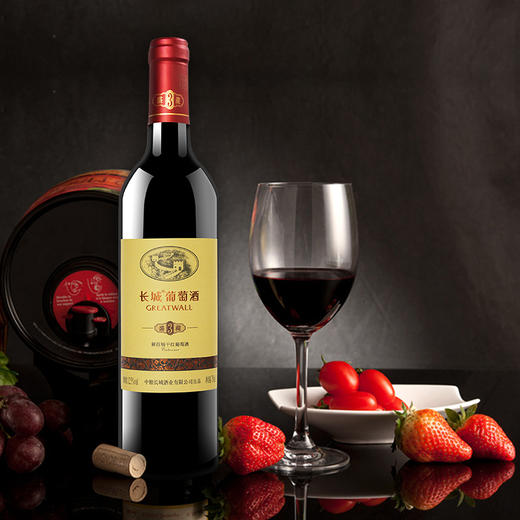 中粮长城盛藏3解百纳干红葡萄酒 商品图1