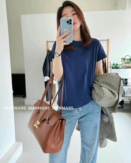 大童T恤, 迎‬接彩‮的色‬夏天​‎͏ 🌈拉夫劳伦RL大童款短袖圆领T恤 小马标 💰298/件 商品图9