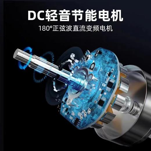 【墙裂推荐款】 日本西哲sezze空气循环扇电风扇家用落地扇智能台立两用扇直流变频定时桌面扇遥控节能轻音涡轮对流换气扇 Y-288PLUS 商品图3