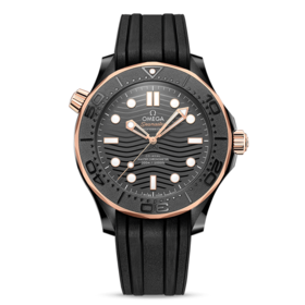 欧米茄 OMEGA 海马系列300米潜水表 43.5毫米至臻天文台表 210.62.44.20.01.001