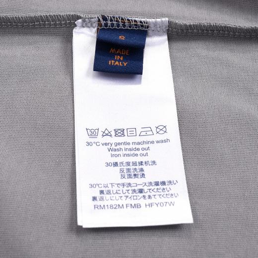 点此购买 LV夏季男女款卡通绅士小狗印花短袖T恤 852 255645 商品图8
