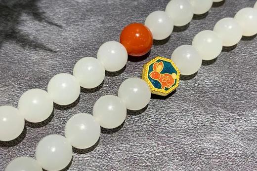 【御珠宫坊】羊脂白玉珠串 商品图3