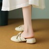 ZHR甜美蝴蝶结半拖女2023新款夏洋气穆勒拖外出优雅气质包头拖鞋 商品缩略图7