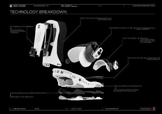 Union 23-24 【Force】 全地形固定器 男款 Cyan M 商品图3