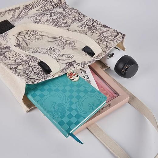 大都会艺术博物馆欧式中国风系列 印花帆布单肩包手提包 商品图3