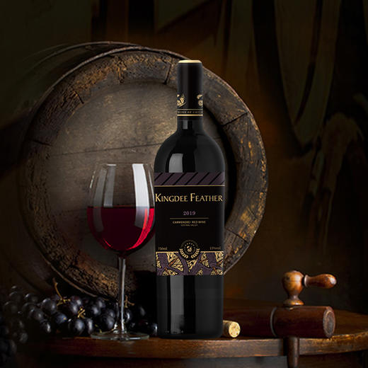 【智利进口】金尾蝶珍藏佳美娜干红葡萄酒13%vol 750ml 商品图0