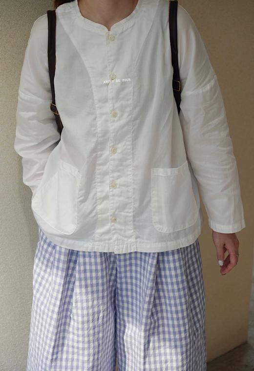 HARVESTY定番款纯棉口袋衬衣 商品图4