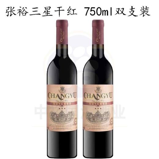 张裕三星干红葡萄酒750ml 商品图0