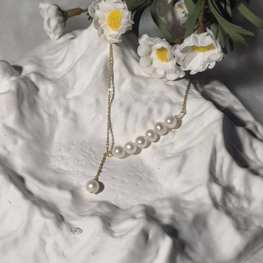 沐银时代·天然珍珠项链，一身精致气质，自信的魅力 商品图5