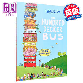 【中商原版】The Hundred Decker Bus 上百部层层叠巴士新版 英文原版儿童绘本 Mike Smith 绘本故事