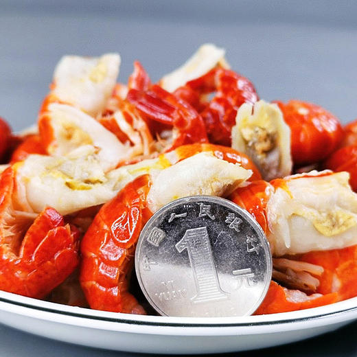 【2025年新龙虾尾】白嫩紧实 脱壳方便 头肉完整 均匀饱满 特级龙虾尾3斤 [约240粒左右，赠送2袋调料] 商品图4