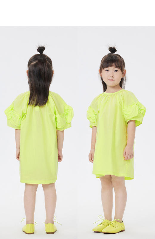 jnby  23年夏款  全棉立体袖笼设计短袖连衣裙  1N6G11480 商品图6