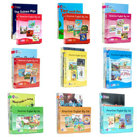 【3-15岁】Big Cat 美版柯林斯大猫分级阅读系列 1-10级 配套练习册 赠原声音频 支持点读