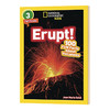 英文原版 NG Kids Readers L3 Erupt! 100 Fun Facts About Volcanoes 火山喷发 国家地理分级阅读 英文版 进口英语原版书籍 商品缩略图0