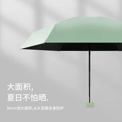【推荐】南乔多彩系列口袋胶囊扁伞（六色可选）轻巧便携 时尚有型 商品图1
