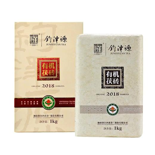 钧泽源有机茯砖 1kg/片 2018年茯茶甘润甜醇 商品图3