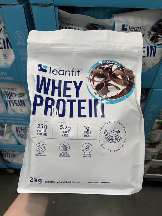 新包装Leanfit Whey Protein✨乳清蛋白粉2kg装！美国采购，无中文标签，介意慎拍  A 商品图1