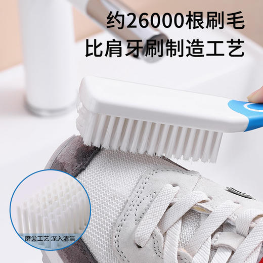 「9.9元包邮！拍1发3」鞋刷子居家日用洗衣刷软毛不伤鞋刷鞋洗鞋刷子舒适握柄衣服刷 商品图2