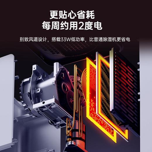 瑞士Coplax除湿机家用小型吸湿室内卧室静音去湿器干燥吸潮抽湿机 商品图3