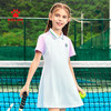KELME卡尔美针织连衣裙年翻领网球运动公主裙 商品缩略图0