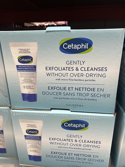 新包装🆕Cetaphil/丝塔芙轻柔去角质洁面乳 深层清洁磨砂洁面，178ml*3支装！美国采购，无中文标签，介意慎拍  A 商品图5