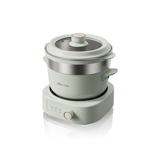 【小程序】小熊电热火锅 DHG-D25G2 浅绿色 430蒸笼 商品图9