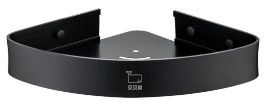 WGJ06H/挂件套装/浴巾架+双杆+三角篮2+纸巾架+厕刷架/黑色 商品图1