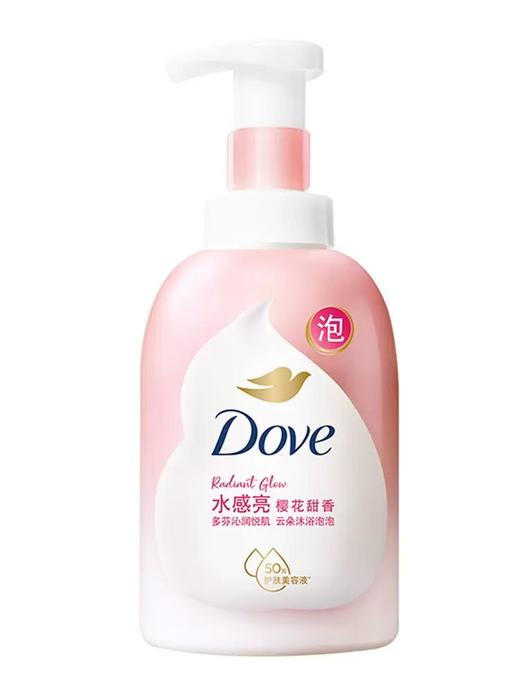 多芬樱花甜香绵密沐浴泡泡 400ML （粉瓶） 商品图0