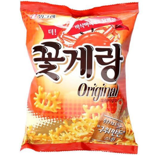宾格瑞花蟹烤脆片原味70g빙그레 꽃게랑 오리지널 商品图0