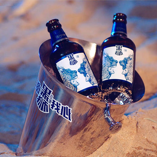雪花啤酒  黑狮白啤自由我心 330ml瓶 商品图4