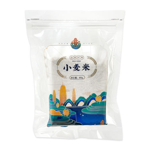 滇藏源牌小麦米400g/袋 商品图0