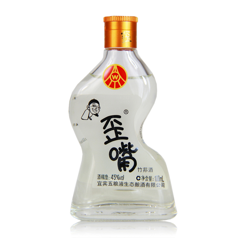 五粮液歪嘴竹荪酒（光头瓶）
