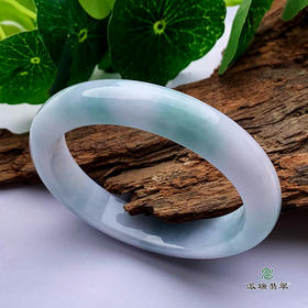 派瑞翡翠 翡翠挂件 糯种 飘花