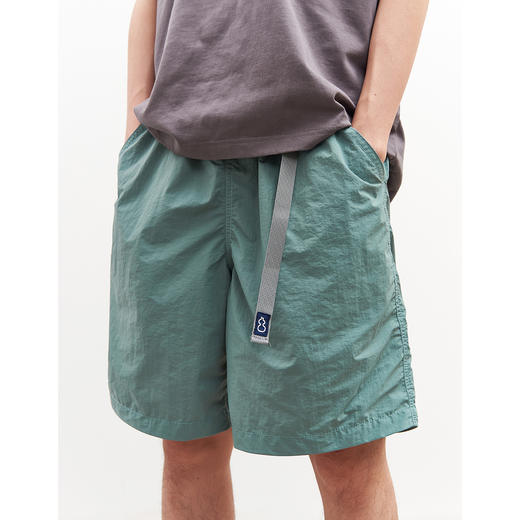 吃茶去chichaqu卡扣沙滩休闲短裤 商品图3