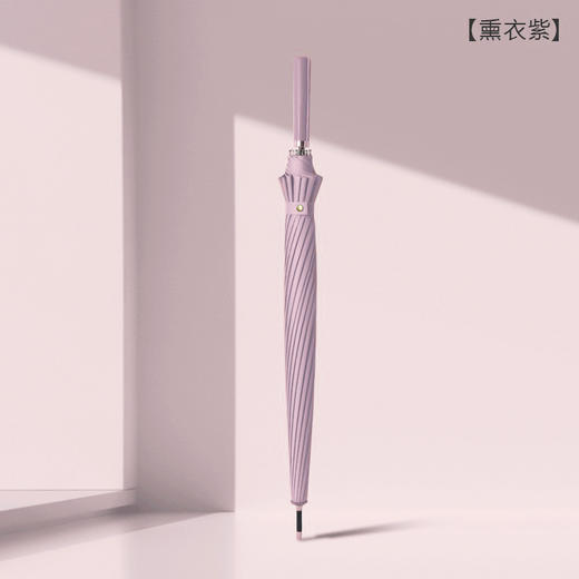 【加大伞面！24k抗风暴雨伞】日系24骨长柄雨伞，加大不湿身，三层防雨，皮质手柄，符合人体工学，久持不累，方便出门携带，大号双人加固直杆伞男女 商品图12